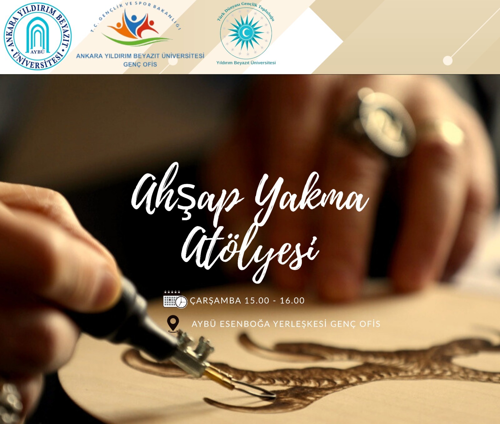 Ahşap Yakma Atölyesi